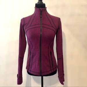 Lululemon Herringbone Define Yoga Jacket RARE
